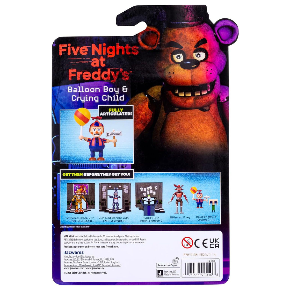 Five Nights At Freddy's: Balloon Boy Figure