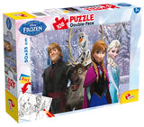 Lisciani Disney Frozen Double Sided Jigsaw Puzzle - 108 Piece