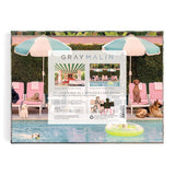 Galison The Dogs at the Beverly Hills Hotel Puzzle - Double-sided - 500 Piece