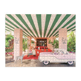 Galison The Dogs at the Beverly Hills Hotel Puzzle - Double-sided - 500 Piece