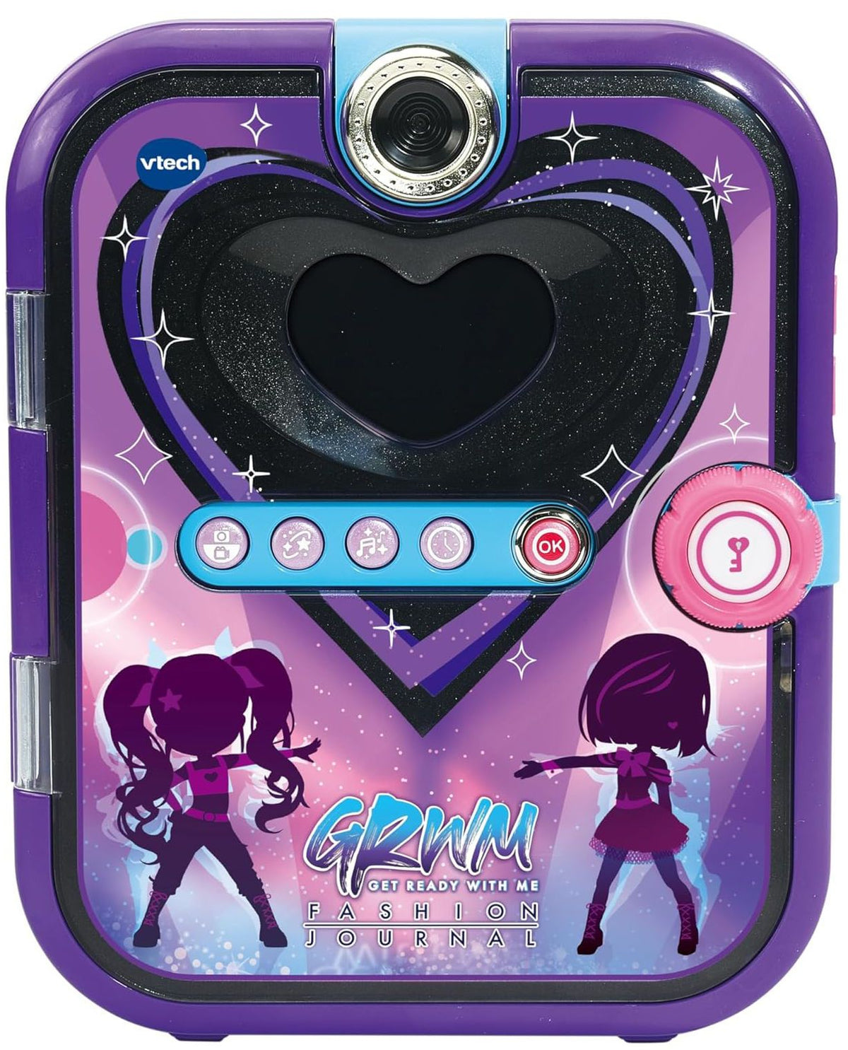 VTech Get Ready With Me Fashion Diary - Purple / Black