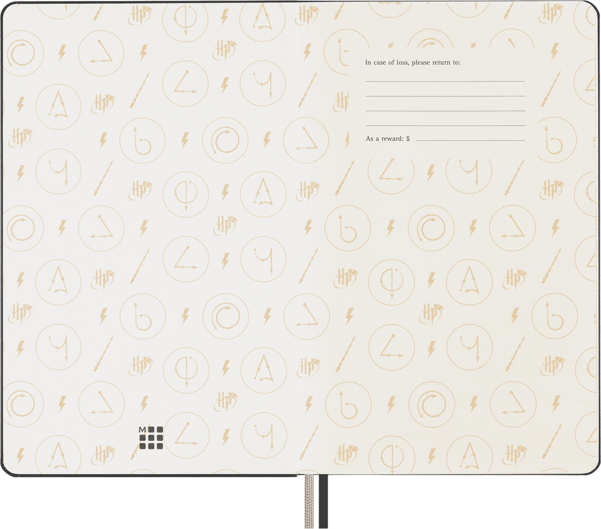 Moleskine LE Harry Potter Notebook Large Ruled Lumos