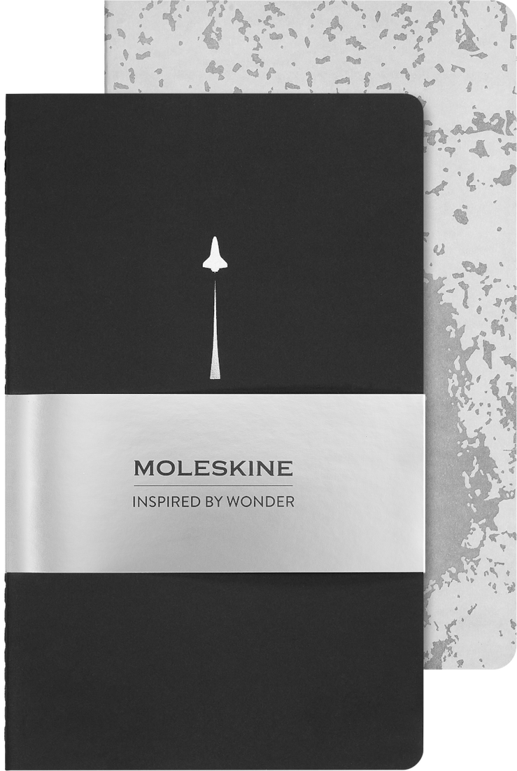 Moleskine LE NASA Cahier Set 2 Plain