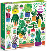MudPuppy: Happy Plants Family Puzzle - 500pc