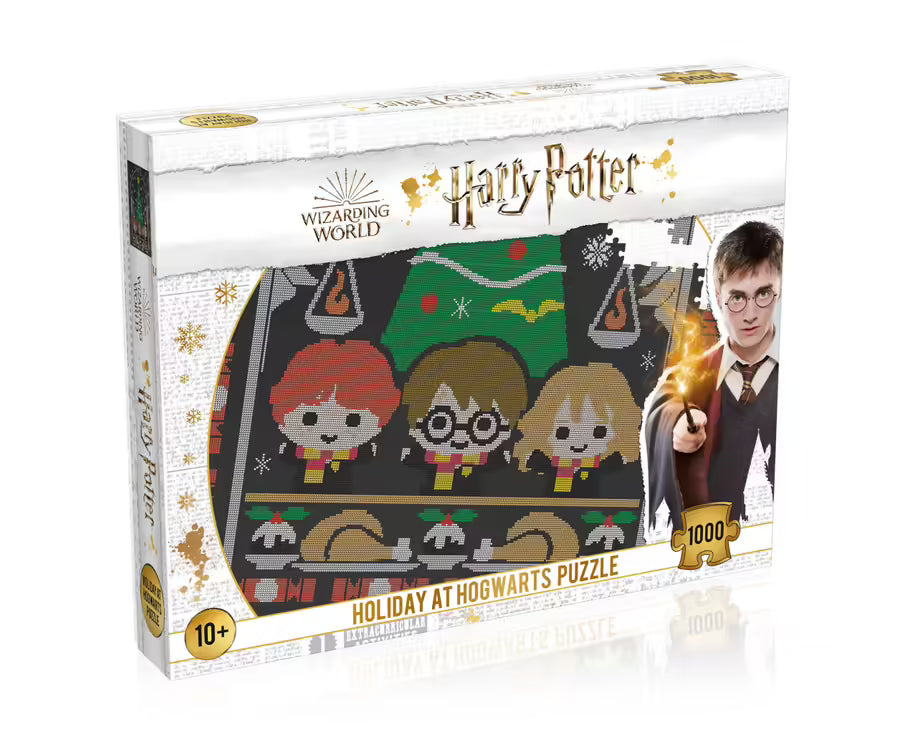 Harry Potter Christmas - Holiday at Hogwarts 1000pc Jigsaw Puzzle