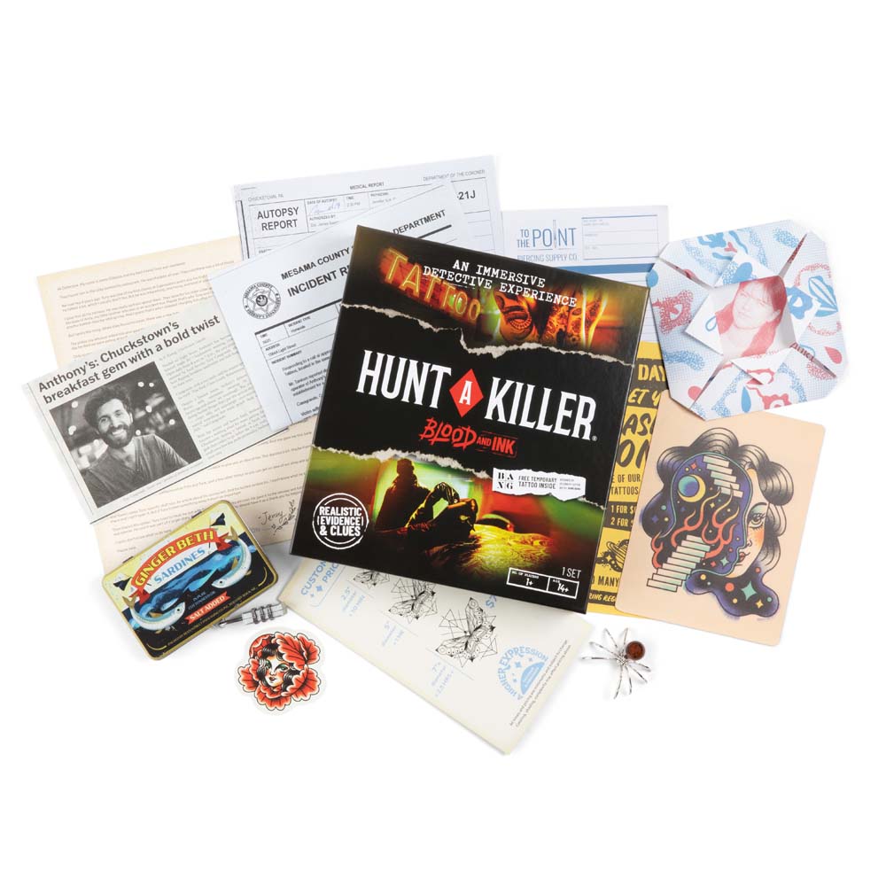 Hunt A Killer: Blood and Ink Murder Mystery Game