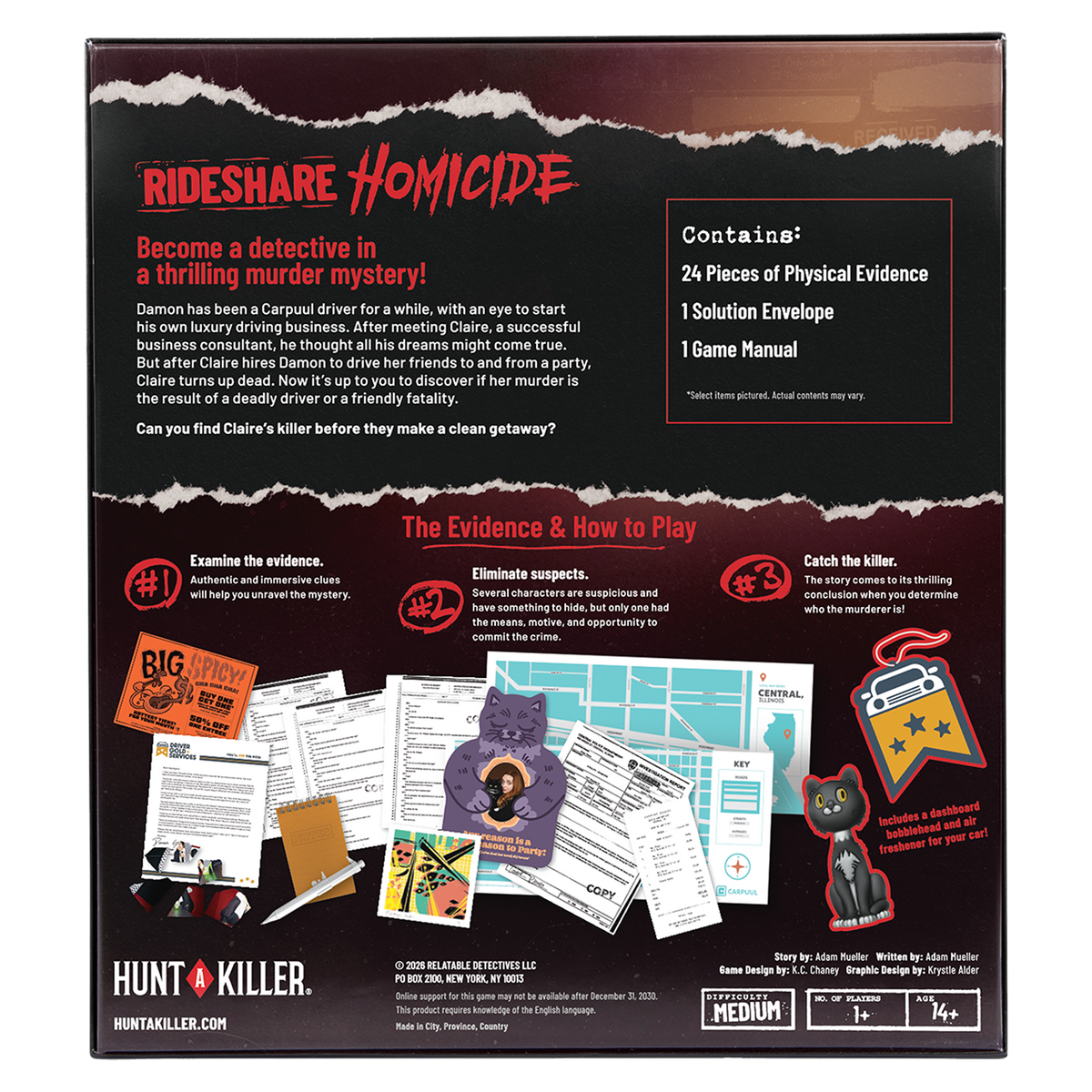 Hunt A Killer - Rideshare Homicide