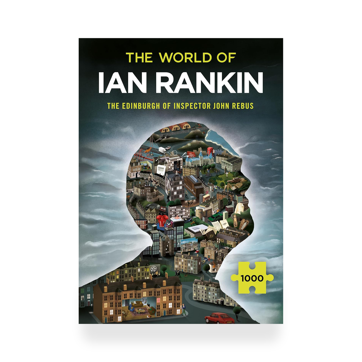 The World of Ian Rankin: The Edinburgh of Inspector John Rebus - 1000 Piece Jigsaw Puzzle
