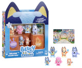 Bluey Fuzzies: Deluxe Figure Pack - 8 Figures