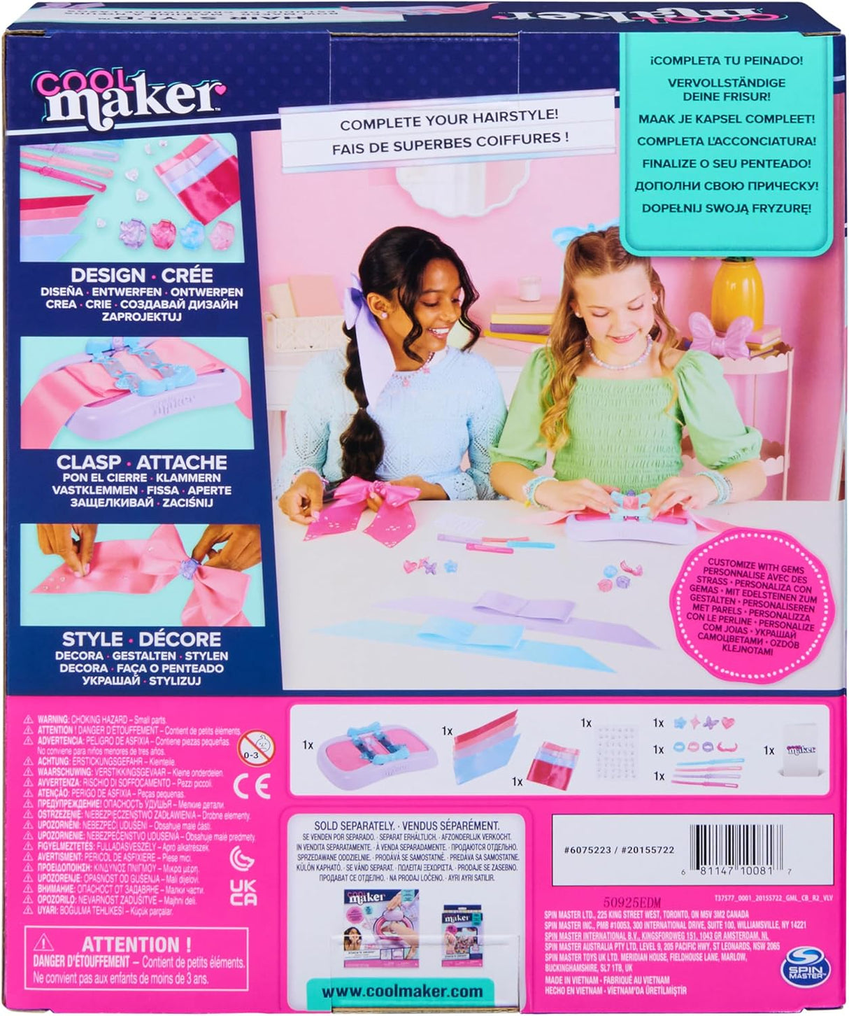 Cool Maker: Hair Styl’d Bow Maker