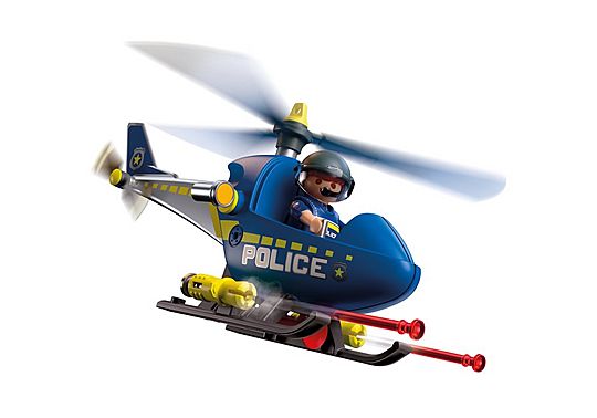 Playmobil: City Action - Police Helicopter with Radar Function