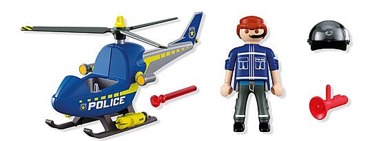 Playmobil: City Action - Police Helicopter with Radar Function