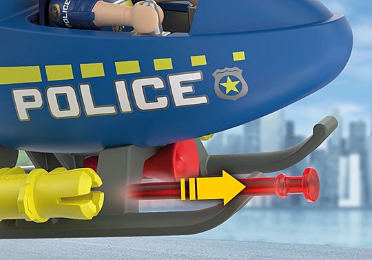 Playmobil: City Action - Police Helicopter with Radar Function