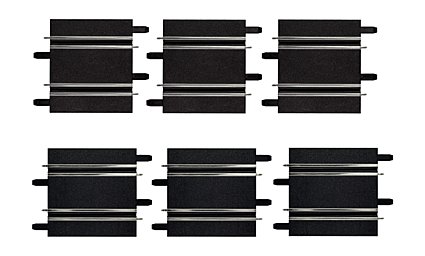 Carrera GO!!! Straight Track - 6 Pack