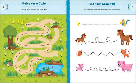 Toddler Activity Book On the Farm
