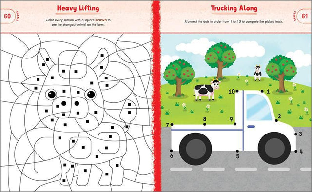 Toddler Activity Book On the Farm