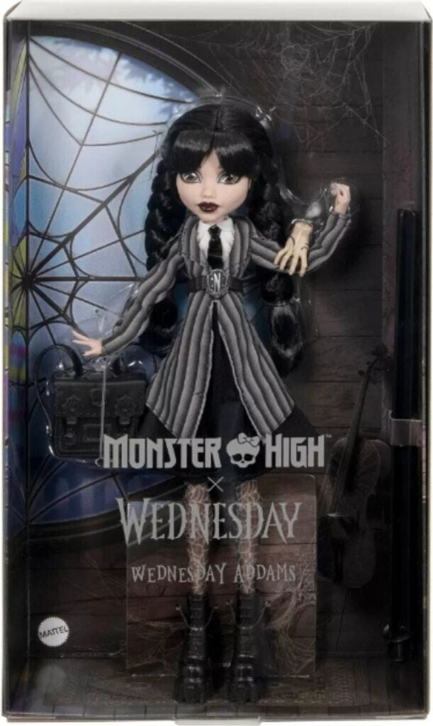 Monster High: Wednesday Addams Doll – Book Hero