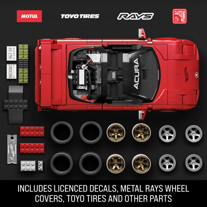 Mattel Brick Shop: Hot Wheels '90 Acura NSX