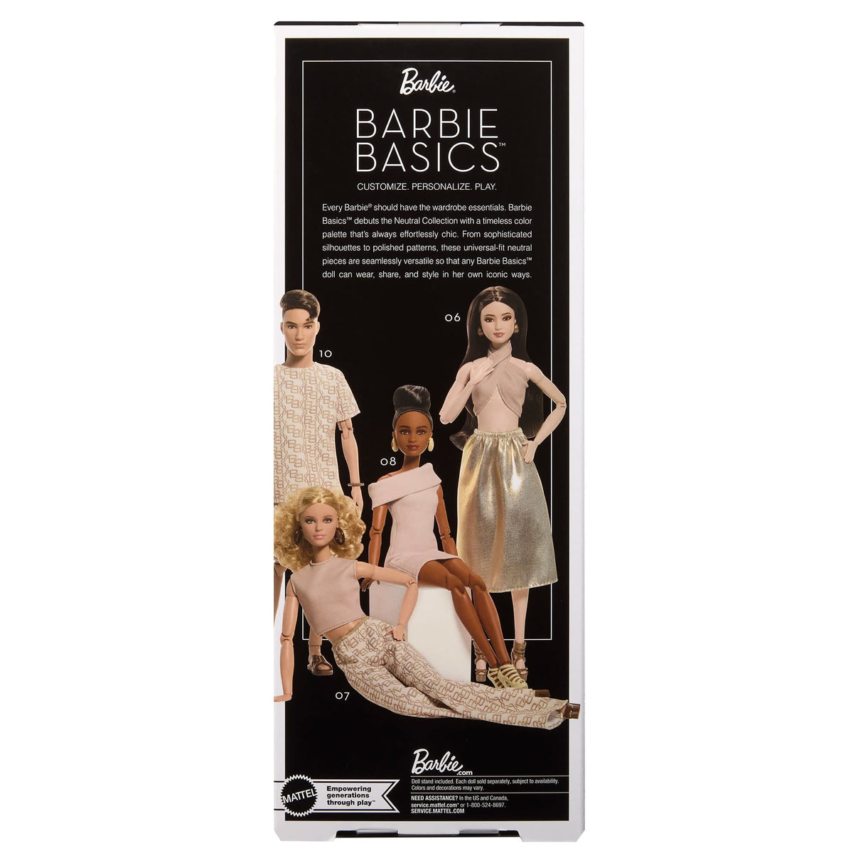 Barbie Basics: 2026 Model 07 Doll