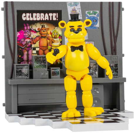 Five Nights at Freddy’s 5-inch Figure Room Set - Golden Freddy