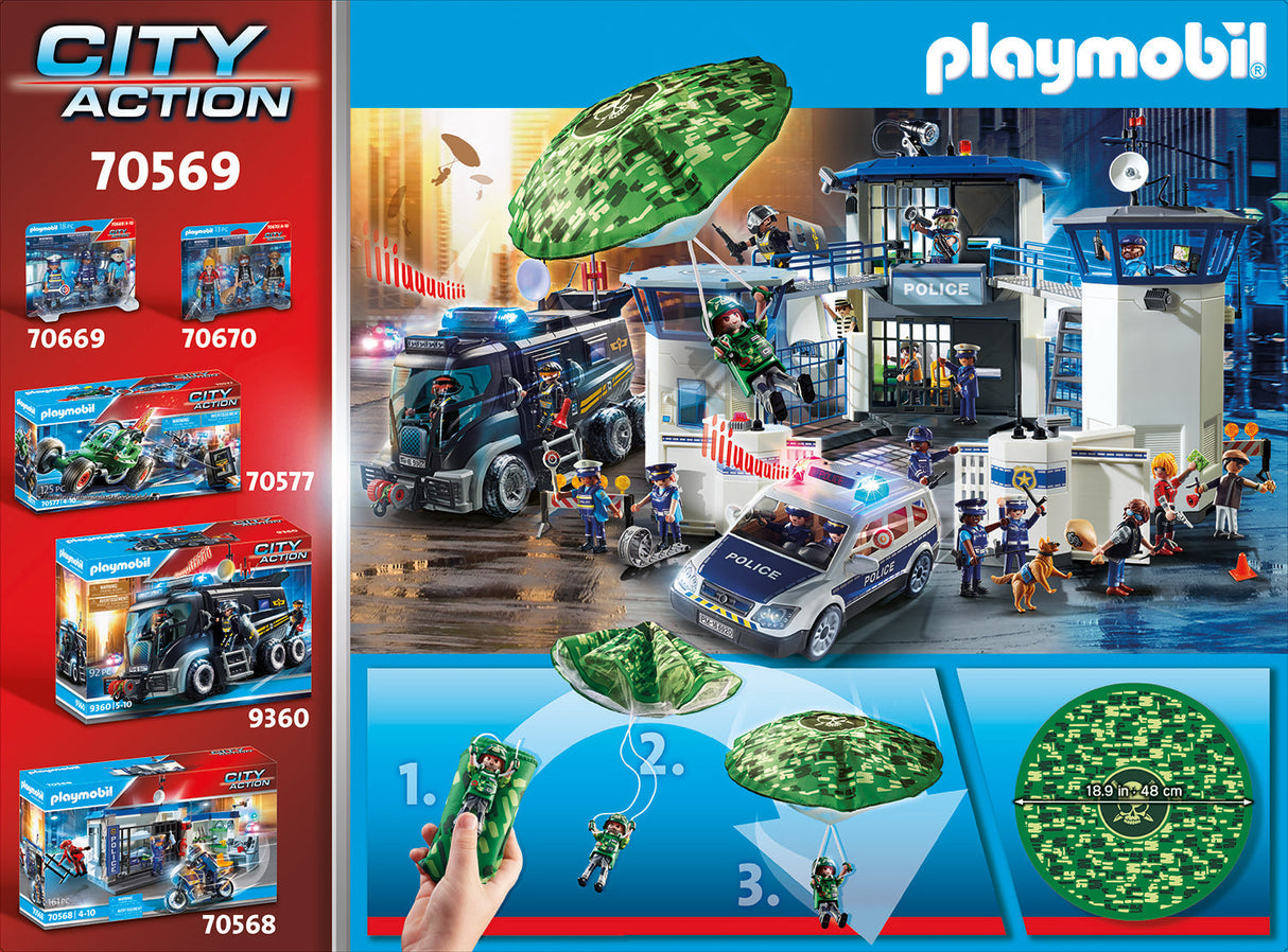 Playmobil: City Action - Police Parachute Search