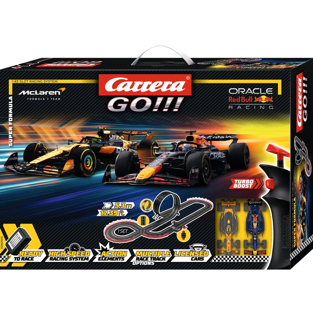 Carrera GO!!! Super Formula F1 Slot Car Set