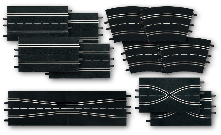 Carrera Track Extension Set - 12 Pack