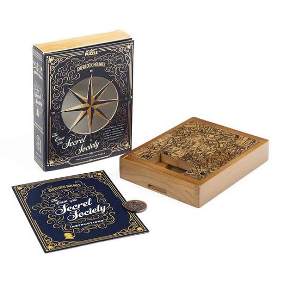 Professor Puzzle: The Case of the Secret Society - Sliding-Block Puzzle
