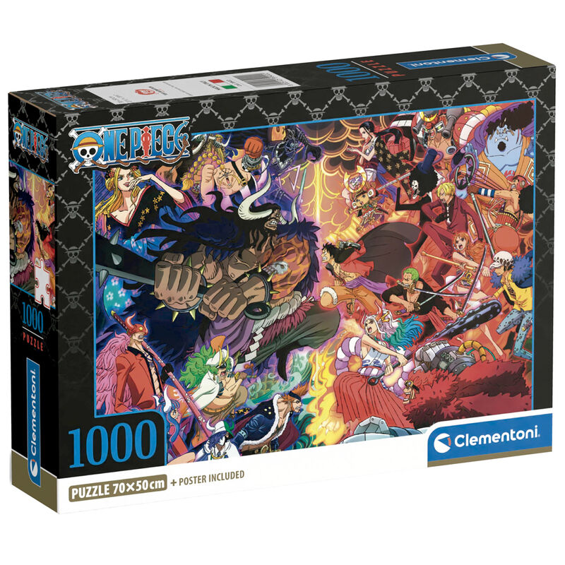 Clementoni One Piece Jigsaw Puzzle - 1000 Piece - Poster Included - (39922)