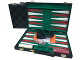 Backgammon Green Checkered Vinyl (18")