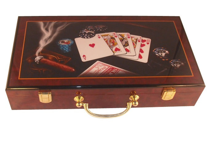 Las Vegas Deluxe Poker Set (300 chips)
