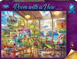 Room with a View: 1000pc Puzzle - Artists Room
