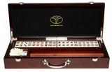 Mahjong Set - Mahogany Finish (30cm)