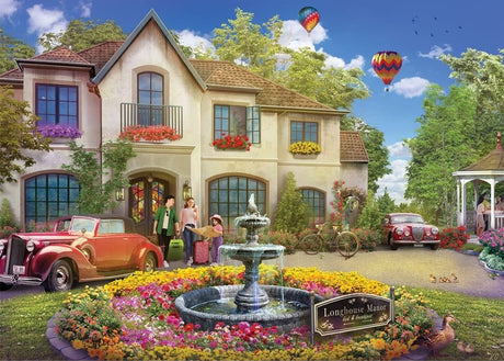 Bed & Breakfast: 1000pc Puzzle - Longhouse Manor