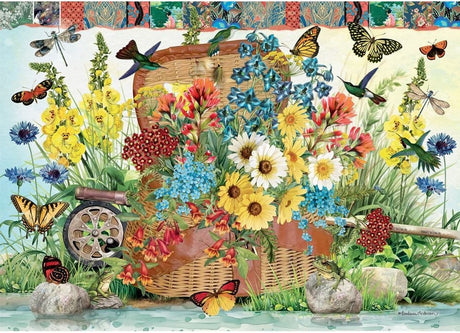 Blossom Bliss: 1000pc Puzzle - A-Luring Floral