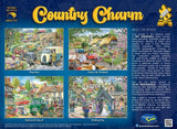 Country Charm: 1000pc Puzzle - Out for the Weekend