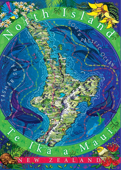 New Zealand North Island 1000pc Puzzle