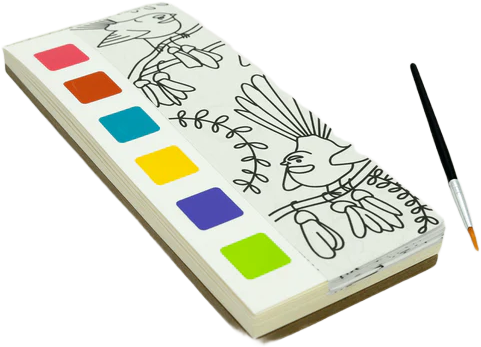 Moana Road: Water Colour Notepad - New Zealand