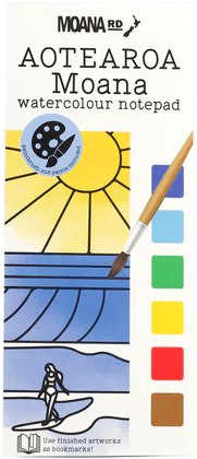 Moana Road: Water Colour Notepad - Moana