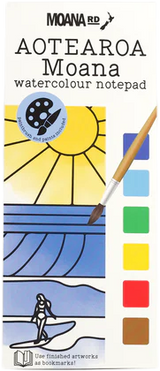Moana Road: Water Colour Notepad - Moana