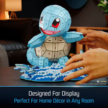 4D Build: Pokemon - Squirtle 3D Model Kit