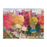 Galison Joy Laforme -  Autumn at the City Market Puzzle - 1000 Piece