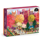 Galison Joy Laforme -  Autumn at the City Market Puzzle - 1000 Piece