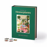 Galison Lighting 101: Houseplants Book Puzzle - 500 Piece