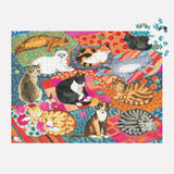Galison Lounging Cats Puzzle - 1000 Piece