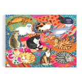 Galison Lounging Cats Puzzle - 1000 Piece