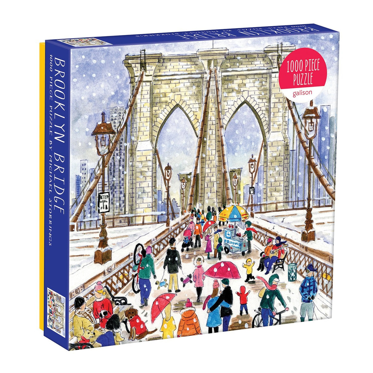 Galison Michael Storrings Brooklyn Bridge Puzzle - 1000 Piece
