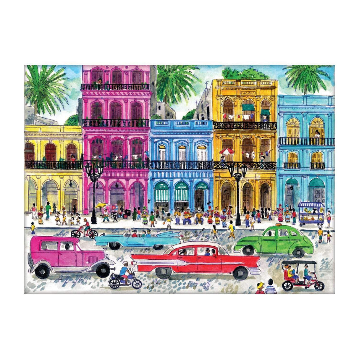 Galison Michael Storrings Cuba Puzzle - 1000 Piece