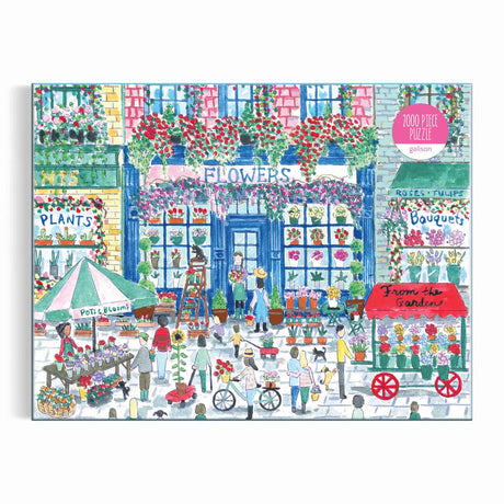 Galison Michael Storrings Market in Bloom Puzzle - 2000 Piece