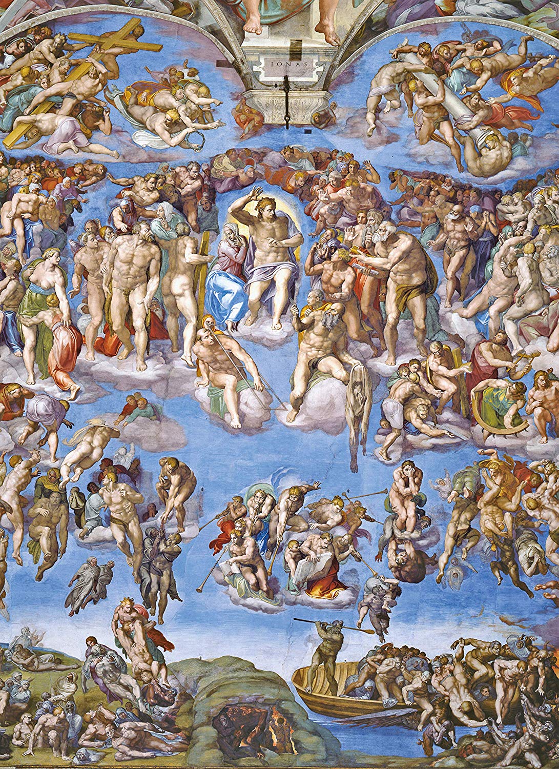 Clementoni Michelangelo "The Last Judgement" Jigsaw Puzzle - 1000 Piece - Museum Collection - (39497)